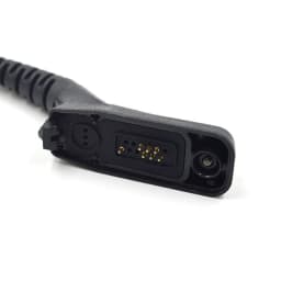 Protable PTT Mic Earpiece Headset Earphones Replacement For Motorola DP4800 DP4801 DP4600 DP4601 Walkie Talkie Accessories