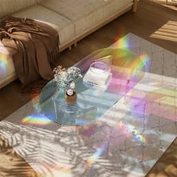 Side table Coffee table Sofa Colorful coffee table Acrylic Living room table modern