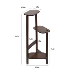 3 Tier Bamboo Tall Corner Plant Rack Planter Stand Flower Pot Holder Storage Rack for Balcony Garden Patio