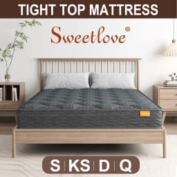 Sweetlove King Single Double Mattress Bed Innerspring High Density Foam 16cm Thick Tight Top Mattress