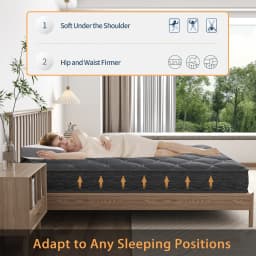 Sweetlove King Single Double Mattress Bed Innerspring High Density Foam 16cm Thick Tight Top Mattress