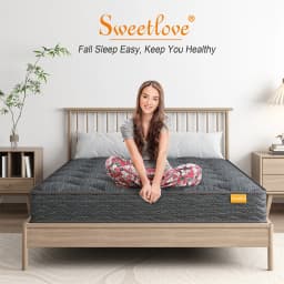 Sweetlove King Single Double Mattress Bed Innerspring High Density Foam 16cm Thick Tight Top Mattress