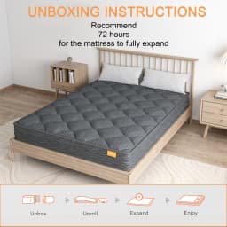 Sweetlove King Single Double Mattress Bed Innerspring High Density Foam 16cm Thick Tight Top Mattress
