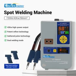 02H Spot Welders 7000A 42kw Pulse Battery Welding Machine Used For 18650 Lithium Batteries Pack Welding / Aluminum And Nickel