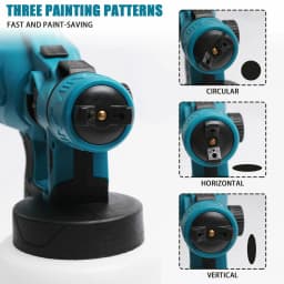 Cordless High Pressure Spray Gun Airless Paint Sprayer Fits Makita 18V Battery