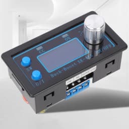 DC DC Buck Boost Converter Power Module CC CV 0.5-30V LCD Display Variable Voltage Regulator DIY Solar Battery Charging Module