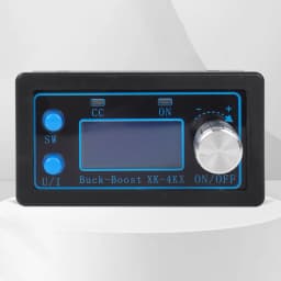 DC DC Buck Boost Converter Power Module CC CV 0.5-30V LCD Display Variable Voltage Regulator DIY Solar Battery Charging Module