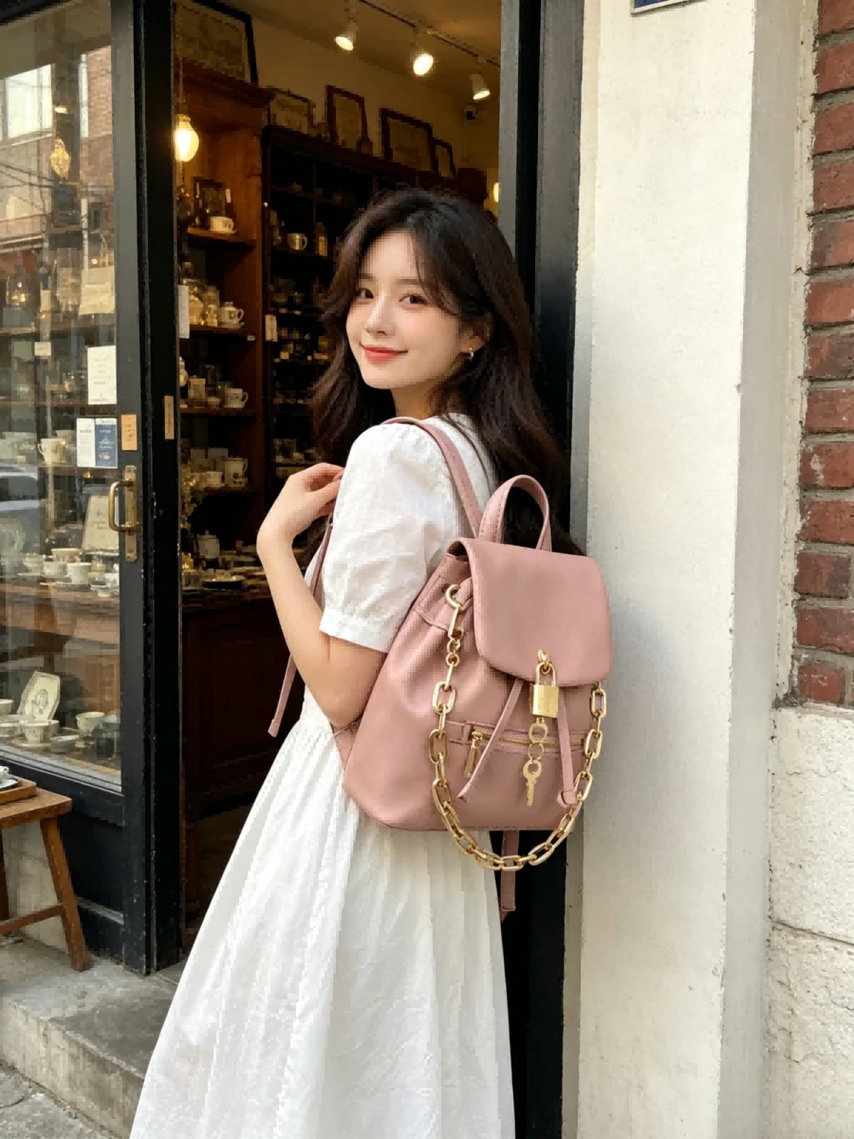 New Korean Women's Fashion Luxury High Quality Leather Travel Backpacks Tassels Designer Shoulder Bags Totes Crossbody Backpack