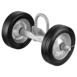 SucceBuy Sliding Gate Kit 6” Rolling Gate Hardware Kit Universal Sliding Gate Rollers Track Wheels for Sliding Gates 600lbs Load