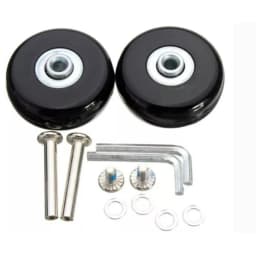 Luggage Suitcase Wheels Axles Repair Kit Replacement Travel Dia.40mm~60mm
