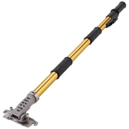VEVOR Drywall Flat Box Handle 40''-64'' Anodized Aluminum 5-Section Length Adjustable Non-Slip Grip Plasterboard Wallboard