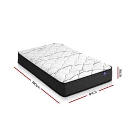 16cm Medium Firm Single Mattress Breathable Supportive Sleep Comfort Bed Mattress
