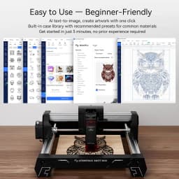 ATOMSTACK SWIFT MINI Laser Engraver 3W Portable Laser Cutter Engraving Machine For Metal Acrylic DIY Craft Tool for Etsy Sellers
