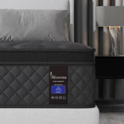 Viscountess Queen Size Mattress 30cm Euro Top Memory Foam Bed - Comfortable Supportive Mattress