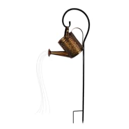 Solar LED Garden Lawn Lamp Creative Watering Can Sprinkles Star Type Shower Art Light Decoration Outdoor Gardening Lawn Lamps