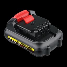 DCB120 3.0Ah 1/2/4Pack 12V Lithium Ion Battery Replace for DeWalt DCB123 DCB127 DCB101 DCB119 DCD700 Higher Capacity Battery pin