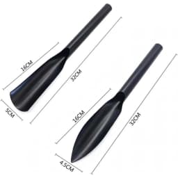 Super Strong Garden Trowel Hand Shovel - Stainless Steel - Rust Resistant - Ergonomic - Perfect Tool for Gardening, Weeding, Tr