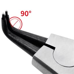 7" Circlip Pliers Set Internal External Bent Straight Snap Ring Remover Tool