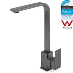 KYLINS WELS Tall Tapware 360° Swivel mixer Bathroom Faucets Brushed Nickel Round Kitchen Sink Tap Laundry Basin Mixer Faucet