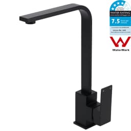 KYLINS WELS Tall Tapware 360° Swivel mixer Bathroom Faucets Brushed Nickel Round Kitchen Sink Tap Laundry Basin Mixer Faucet