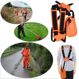 Universal Double Shoulder Strap Harness for Brushcutter Whipper Snipper Trimmers