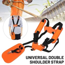 Universal Double Shoulder Strap Harness for Brushcutter Whipper Snipper Trimmers