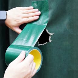 High Sticky Strong Tarpaulin Repair Tape Waterproof Self-Adhesive Tapes Patches Outdoor Truck Tent Cover Awning Tape for Camping