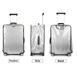 Full Transparent Luggage Protector Cover Waterproof PVC Trolley Suitcase Cover