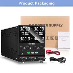 Dual-Channel 30V 10A 300W DC Power Supply 3-modes PAR SER INDEP Switching Power Supply Series Parallel Output Source Repai