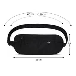 Waterproof RFID Blocking Mini Fanny Pack Phone Money Waist Bag Travel Running