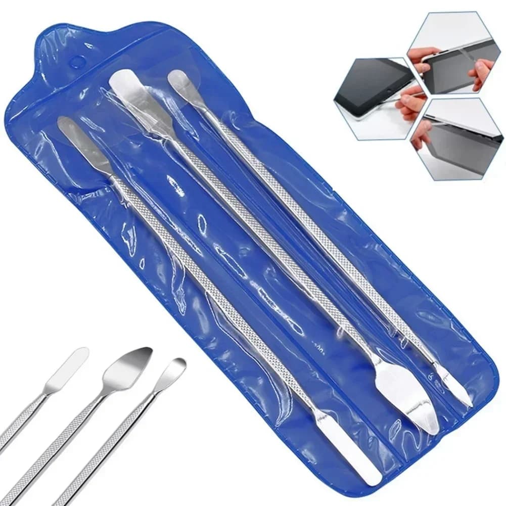 3Pcs Opening Opener Pry Tool Universal Metal Spudger for Screen Phone iPad Tablet Computer Disassemble Repair Hand Tools