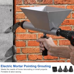 Electric Mortar Grout Gun, Cement Grouting Machine, Reusable Mortar Pointing Gun
