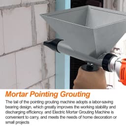 Electric Mortar Grout Gun, Cement Grouting Machine, Reusable Mortar Pointing Gun