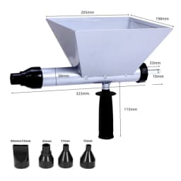 Electric Mortar Grout Gun, Cement Grouting Machine, Reusable Mortar Pointing Gun