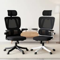 PORIYA Home Office Chair Executive Mesh Fabric Computer Seat Ergonomic Chair