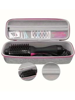 Hair Styling Tool Organizer Bag Shockproof Waterproof Case For Straightener Curler Hair Dryer Travel Toiletry Storage Pouch