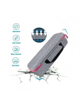 Hair Styling Tool Organizer Bag Shockproof Waterproof Case For Straightener Curler Hair Dryer Travel Toiletry Storage Pouch