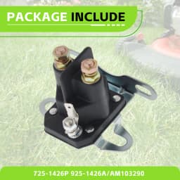 Lawnmower Electromagnetic Valve AM103290 Compatible with 725-0530 725-1426 924285 - Lawn Equipment Part