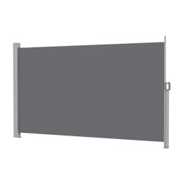 1.8x3.5m Retractable Side Awning Outdoor Privacy Screen Grey Sun Shade Windproof Patio Balcony Fence Screen