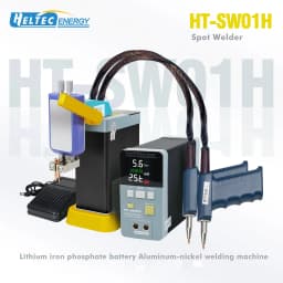 Fast shipping Heltec Capacitor Energy-Storage Precision Pulse Spot Welder 10.6/12/19.8KW aluminum to nickel spot welding machine