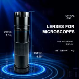 4K Electronic Digital Microscope For Soldering 150X Lens With HDMI USB-C Mount Industrial Microscope Camera for Repair PCB 48MP