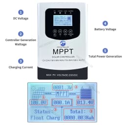 Intelligent MPPT Solar Charge Controller with Smart WiFi Monitoring for Off-Grid Power Systems