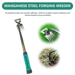 Outdoor Garden Weed Puller Tool with Durable Impact-Resistant Cutting Edges Suitable for Horticulture Planting Local Delivery