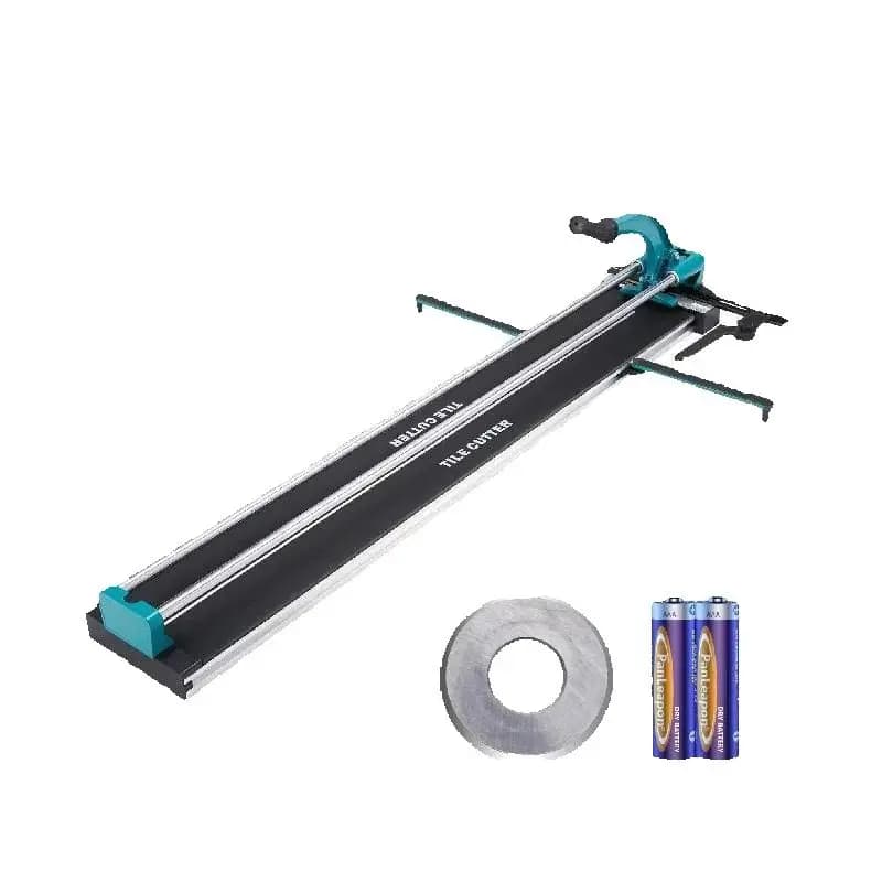 SucceBuy Manual Tile Cutter Laser Positioning Single Rail W/ Supporting Feet Professional Push Knife for Cutting Ceramic