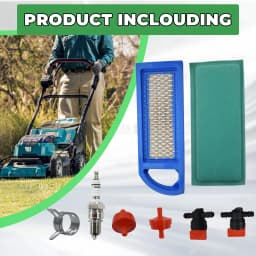 Lt1000 Air Filter Fuel Filter Spark Plug Tune Up Kit Replacement for Craftsman Lt1000 Intek 15-18.5 HP Parts Lawn Mower