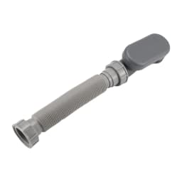 Gray Bathtub Shower Drain Pipe Flat P Trap Free Standing Tub Drain For Bath Bathtub Drain