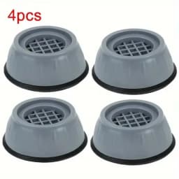 4pcs Anti Vibration Feet Pads Rubber Mat Slipstop Silent Dampers Stand Universal Washing Machine Refrigerator Furniture Foot Pad