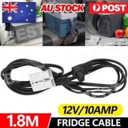 Power Cord Lead 12V Fridge Cable to Anderson Style Plug to Fit Waeco & Kings