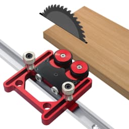 AU Table Saw Stock Roller Woodworking Feeding Roller Adjustable Aluminum Alloy Easy Installation Good Stability for Processing