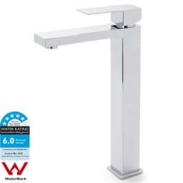 **Sydney Stock** KYLINS Tall / Short Basin Mixer Brushed Nickel Gold Black Chrome Gun Metal Square Vanity Faucet WELS WaterMark